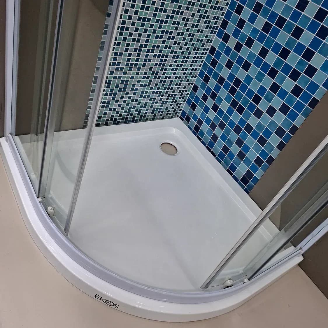 Ekos Shower Tray Quadrant - 900 x 50mm